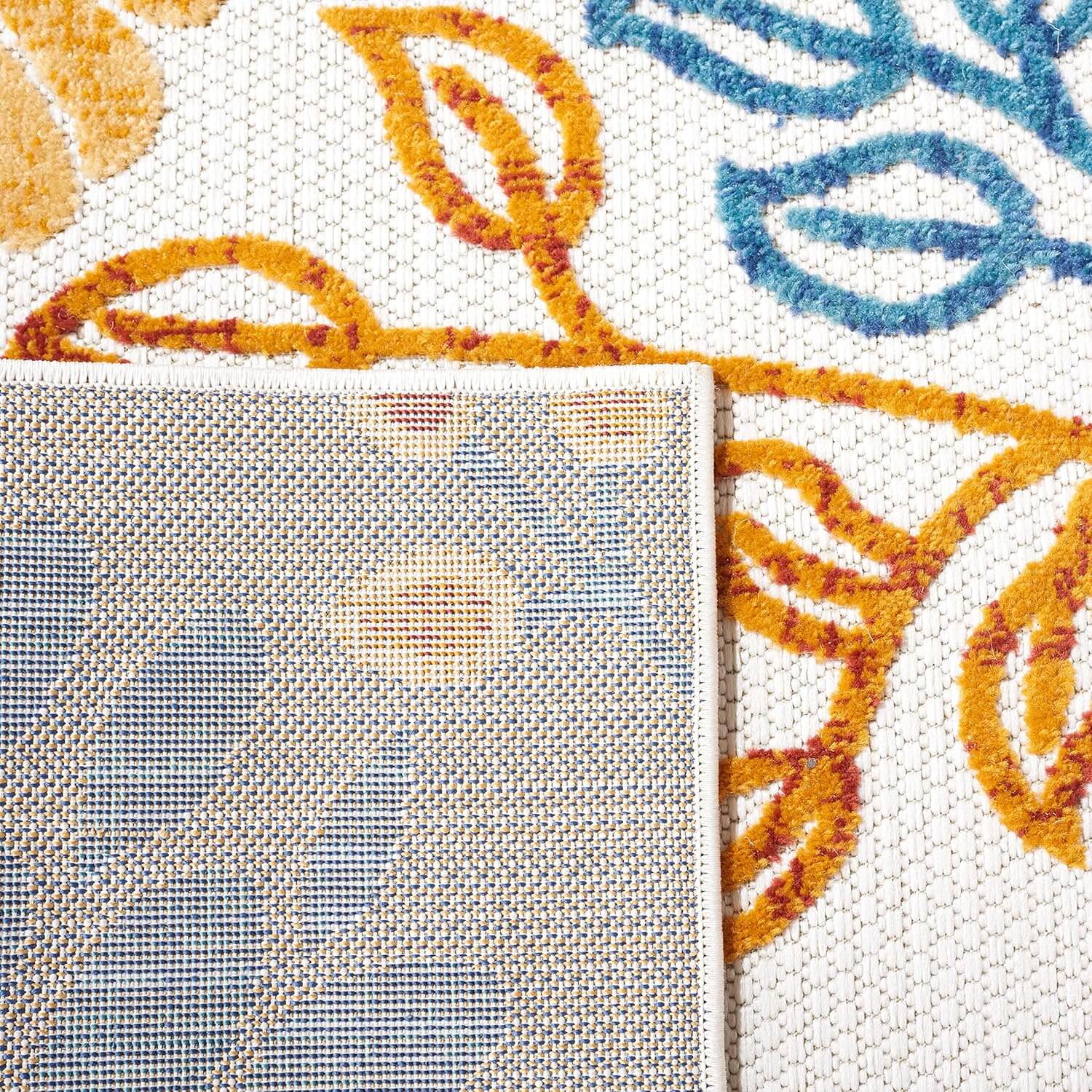 washable floral area rug