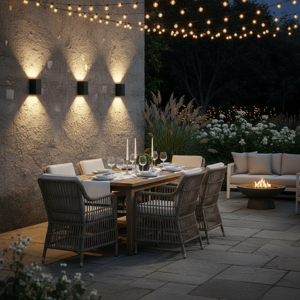Dusk to Dawn Waterproof Wall Lights