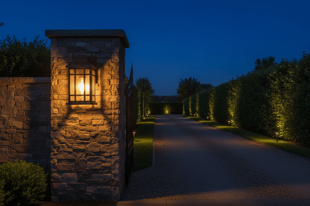 dusk to dawn outdoor wall sconce
