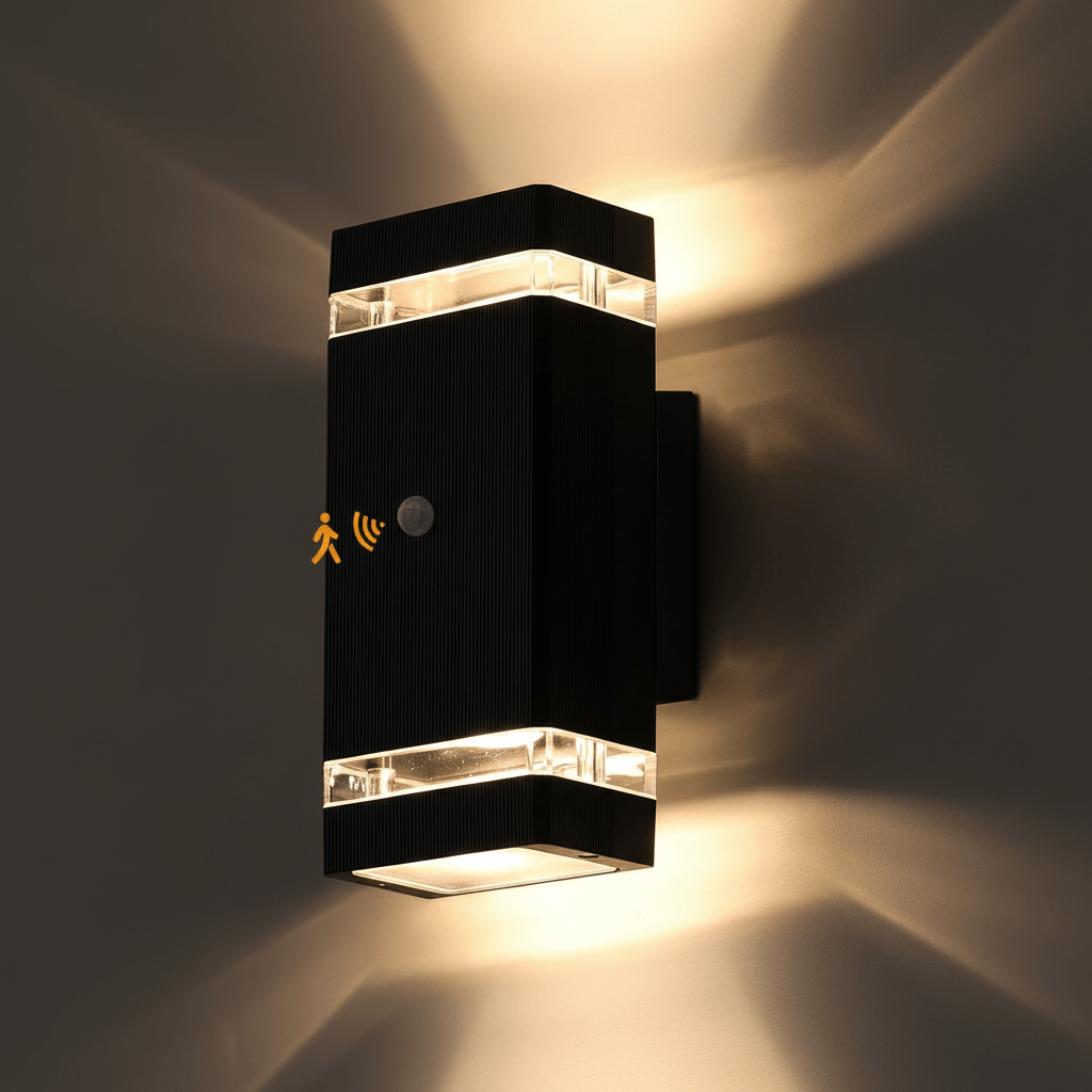 Motion Sensor Outdoor Wall Lights