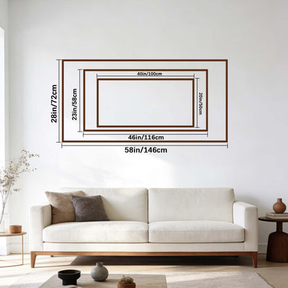 Red Maple Lake Canvas Wall Art