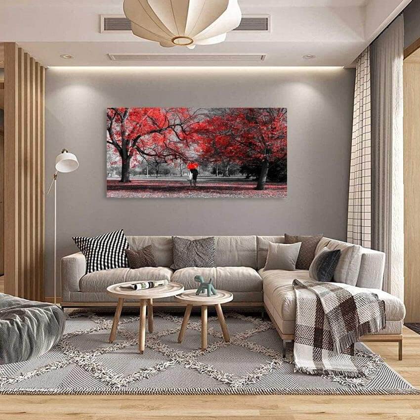 Romantic Tree Landscape Wall Art