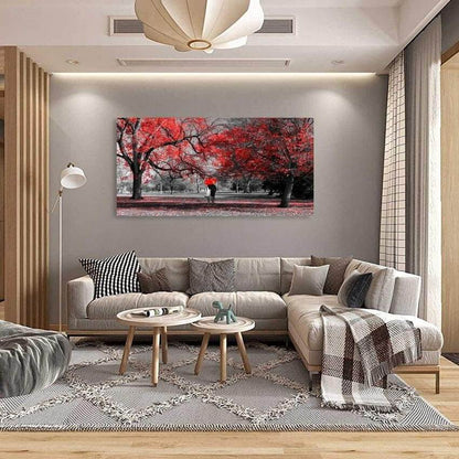 Romantic Tree Landscape Wall Art