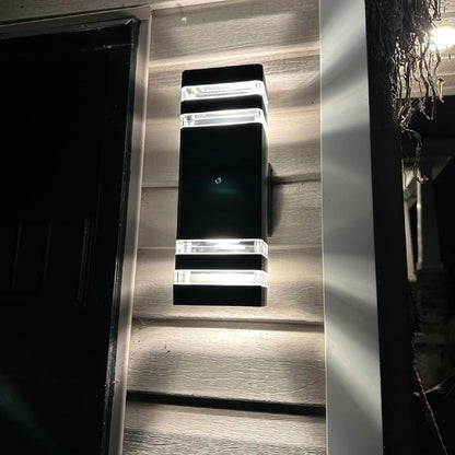 Illuminate Your Outdoors: 3-Pack Dusk to Dawn Waterproof Wall Lights with Warm White LED for Stylish Porch and Patio Lighting