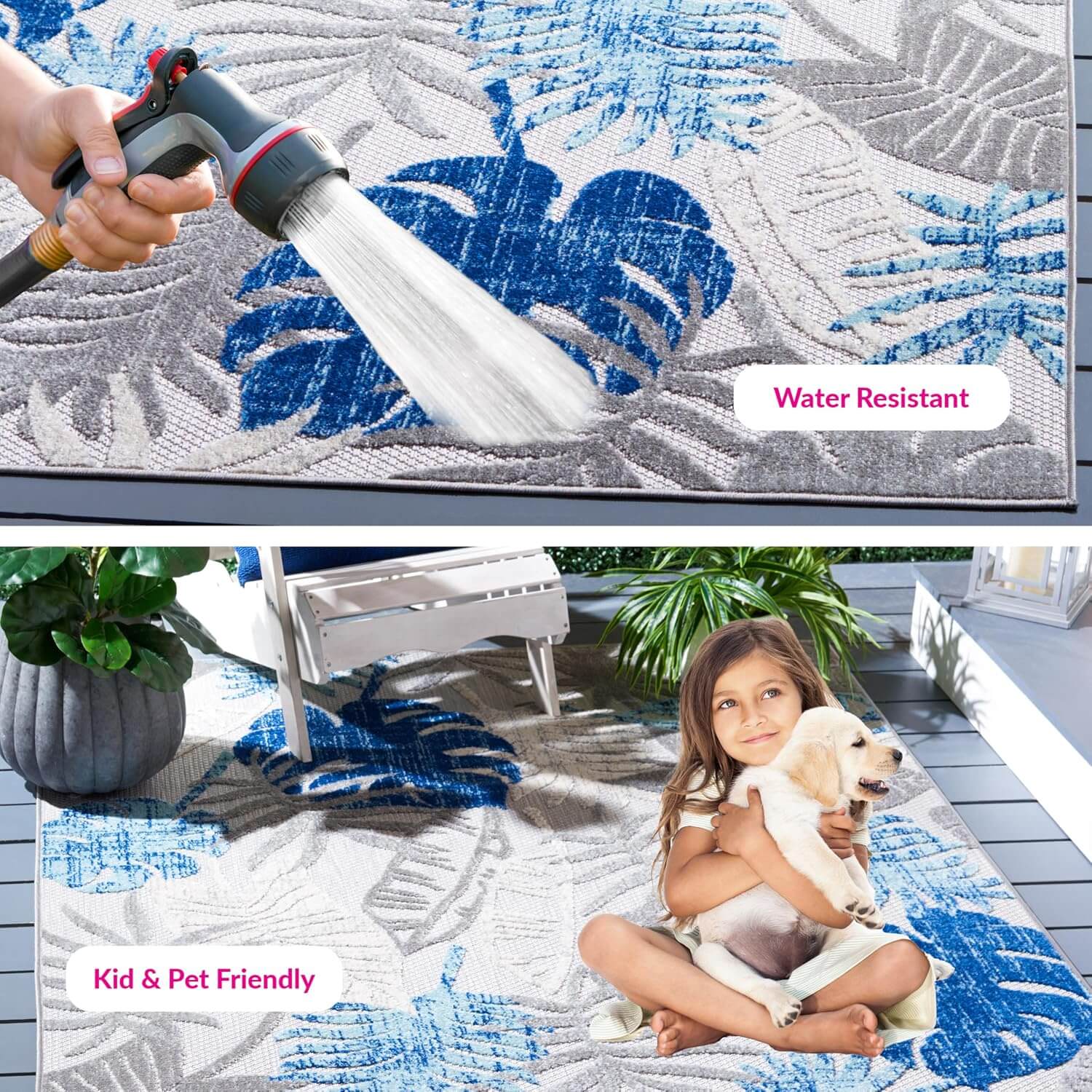SAFAVIEH Cabana Washable Rug