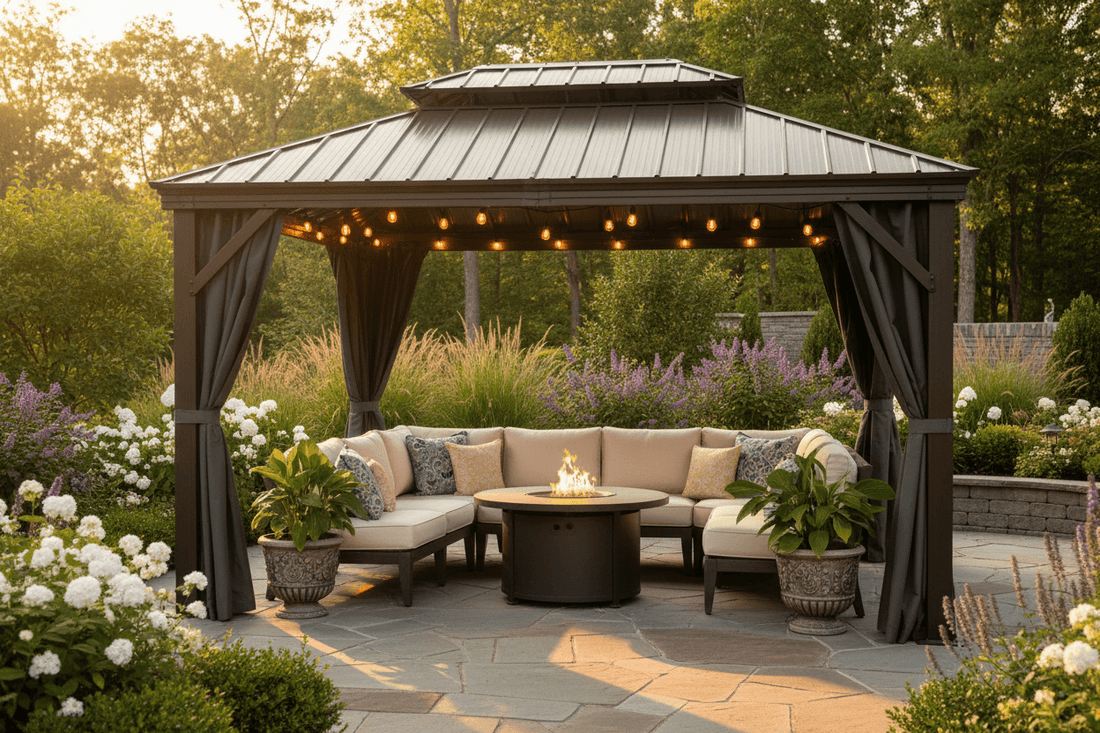 Kozyard Alexander Hardtop Gazebo
