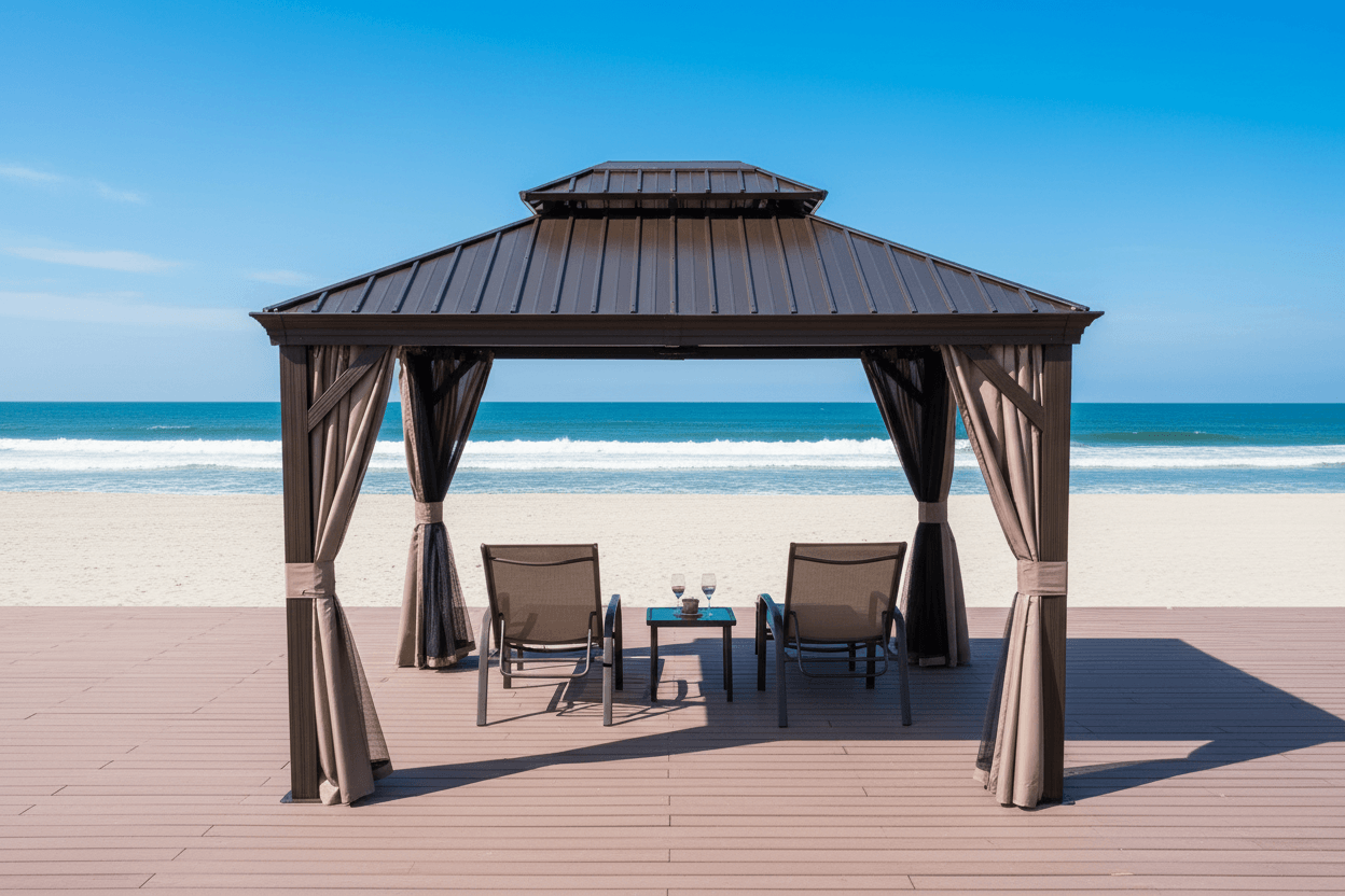Kozyard Alexander Hardtop Gazebo