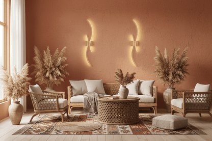 Modern Gold LED Wall Sconces