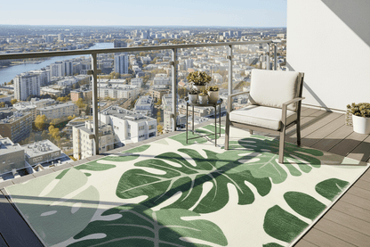 Leaf Indoor Outdoor Area Rug
