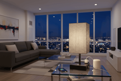 Fusaro Metal USB Table Lamp