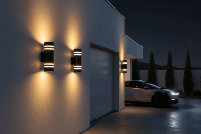 Modern Bronze Outdoor Wall Lights