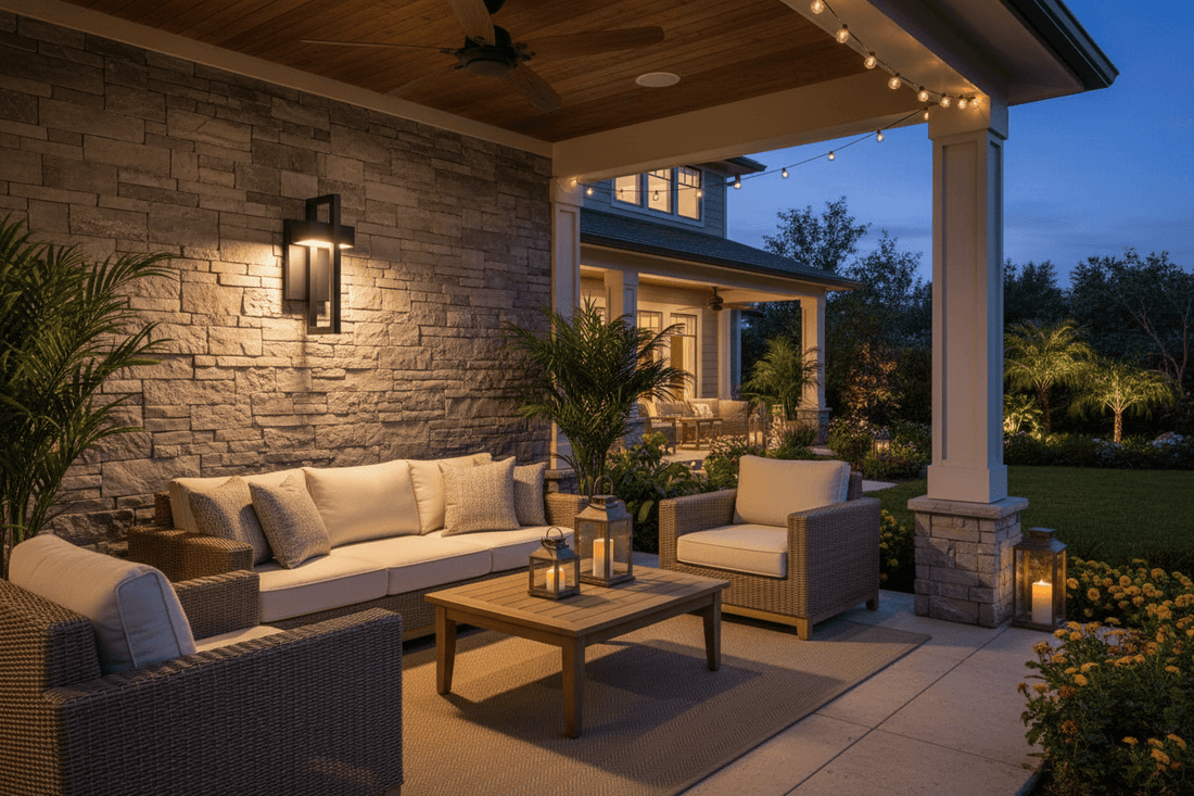 Waterproof LED Patio Lights