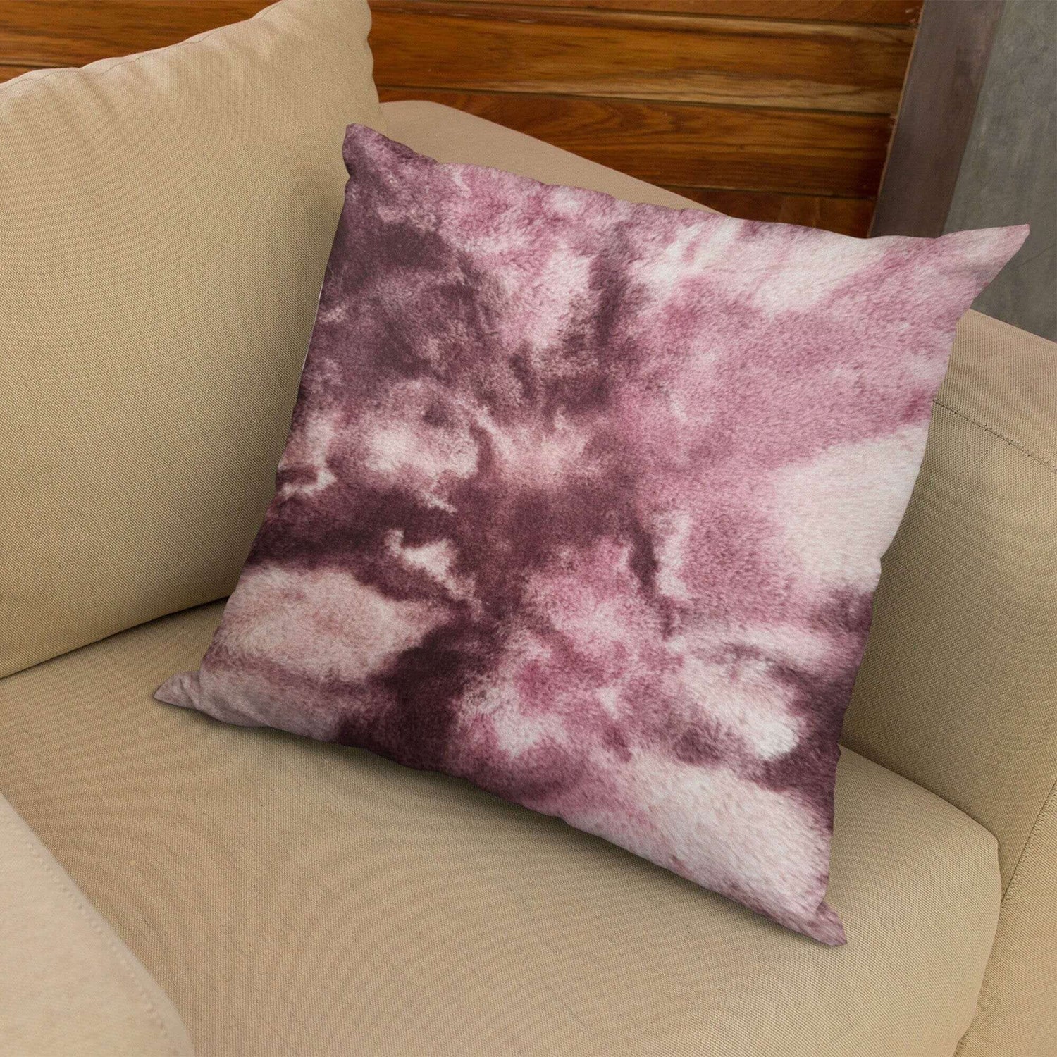 Indulge in Luxury with the Plutus Rose Faux Fur Throw Pillow - Perfect for Your Cozy Retreat