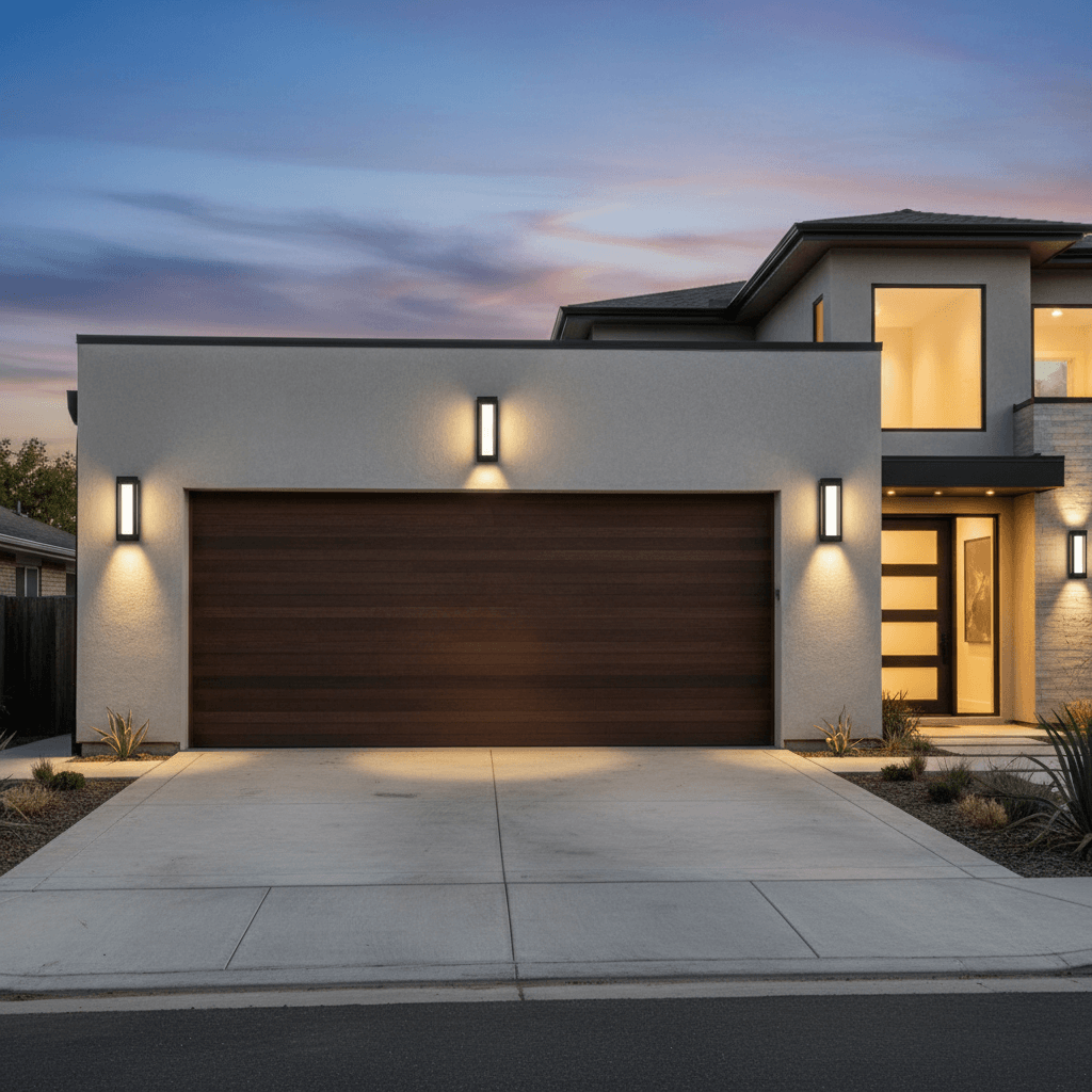 Dusk to Dawn Waterproof Wall Lights