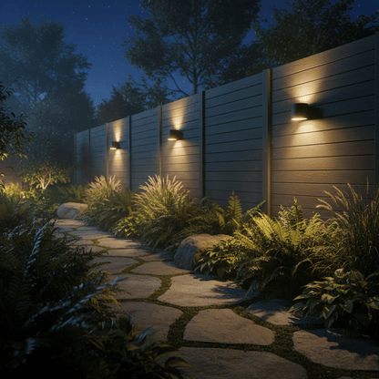 Dusk to Dawn Waterproof Wall Lights