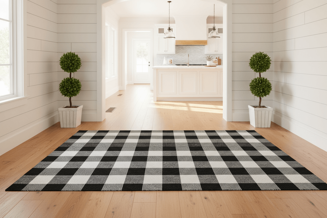 Buffalo Plaid Area Rug
