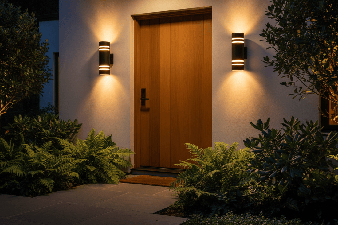 Modern Bronze Outdoor Wall Lights