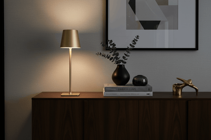 Gold Cordless Table Lamps