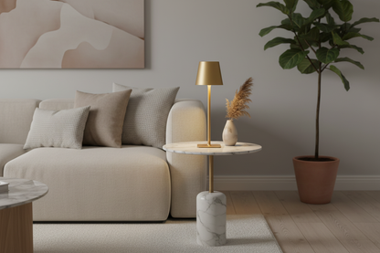Gold Cordless Table Lamps
