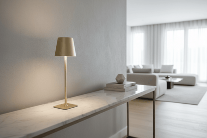 Gold Cordless Table Lamps