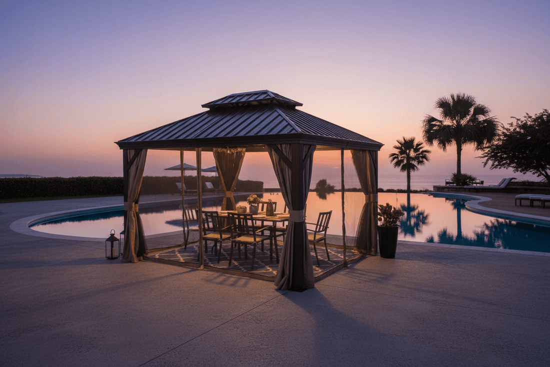 Kozyard Alexander Hardtop Gazebo