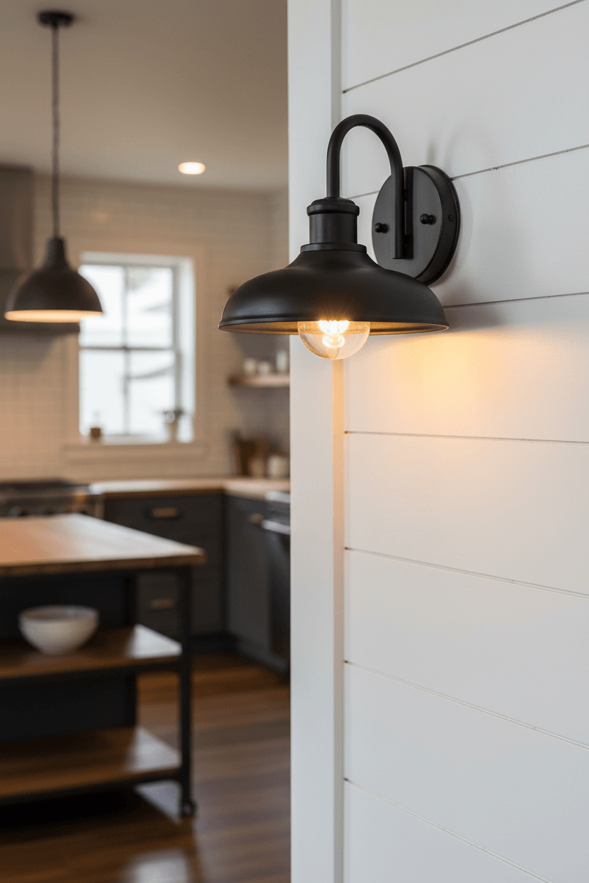 : Gooseneck Farmhouse Barn Lights