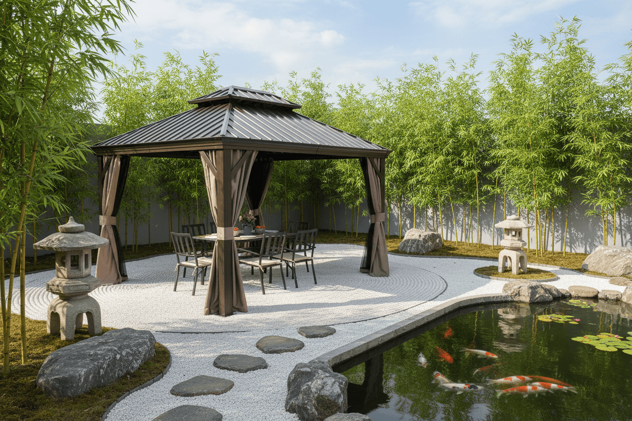 Kozyard Alexander Hardtop Gazebo