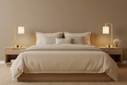 Industrial Gold Table Lamps