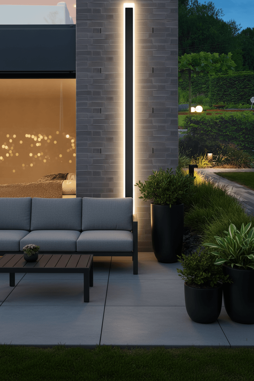 59 Inch Modern LED Wall Light