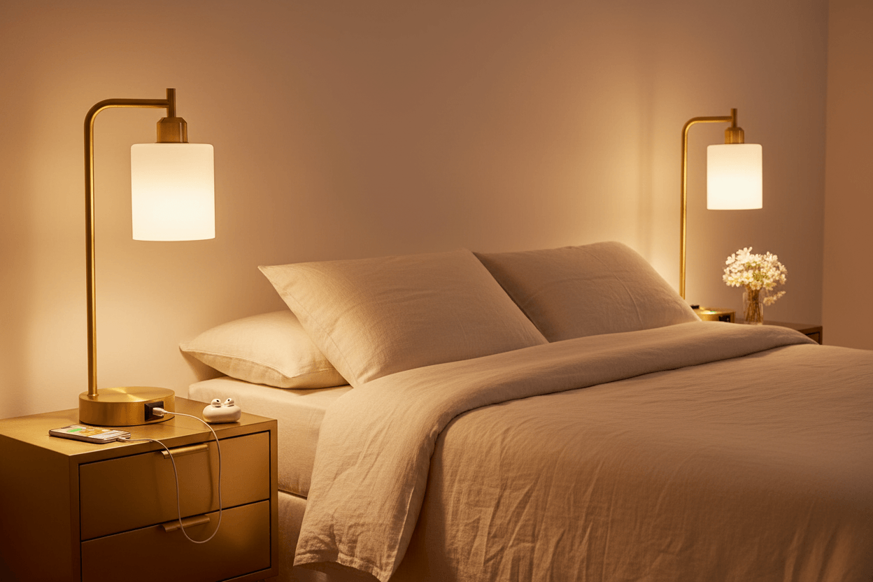 Industrial Gold Table Lamps