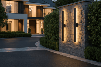 Dimmable LED Wall Lights – Waterproof 57.5" 3-Color Temps