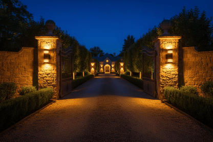 Modern Bronze Outdoor Wall Lights
