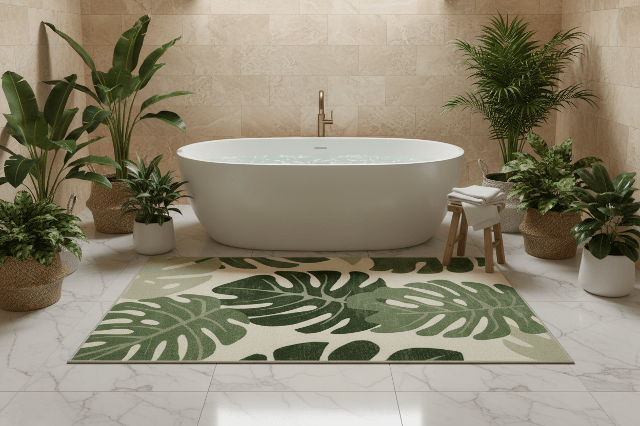 Leaf Indoor Outdoor Area Rug
