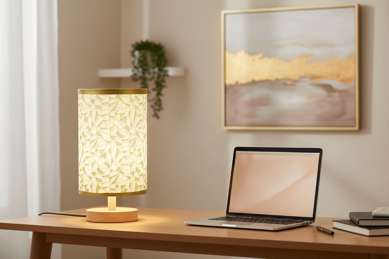 Rose Gold Desk Lamp