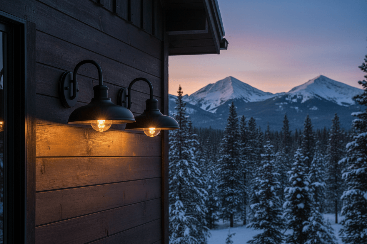 : Gooseneck Farmhouse Barn Lights