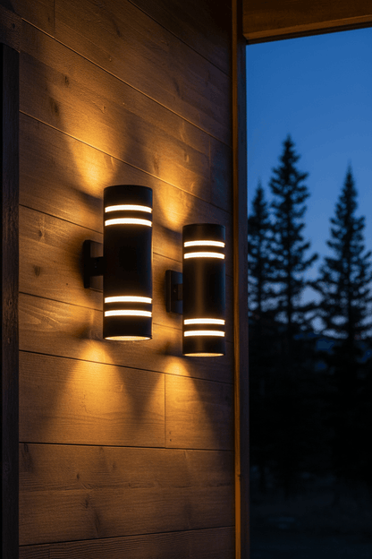 Modern Bronze Outdoor Wall Lights