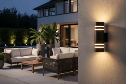 Modern Bronze Outdoor Wall Lights