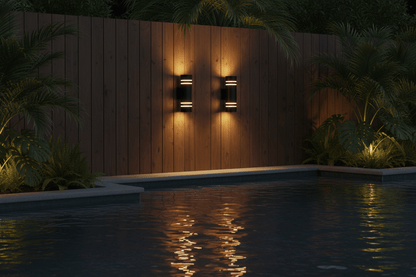 Modern Bronze Outdoor Wall Lights