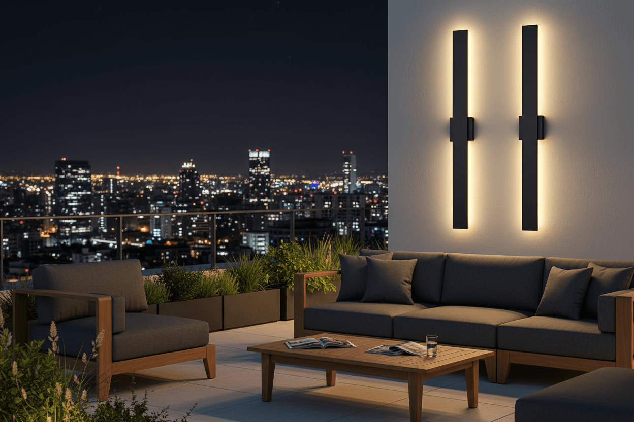 Dimmable LED Wall Lights | Waterproof 57.5" Outdoor