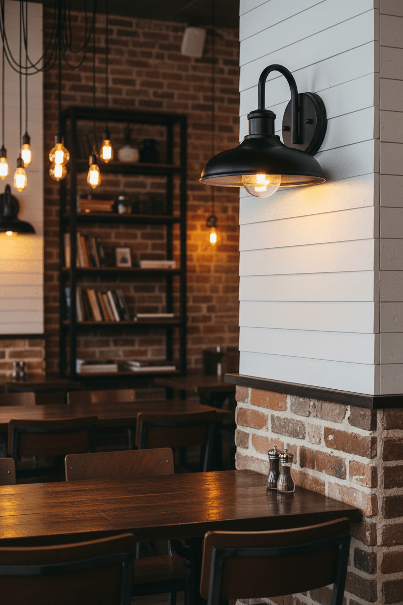 : Gooseneck Farmhouse Barn Lights
