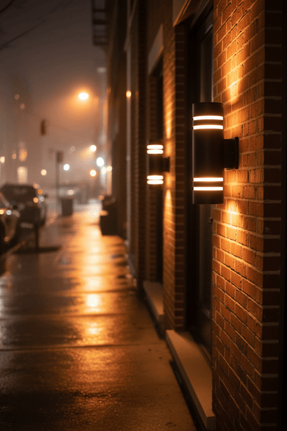Modern Bronze Outdoor Wall Lights