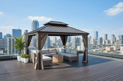Kozyard Alexander Hardtop Gazebo