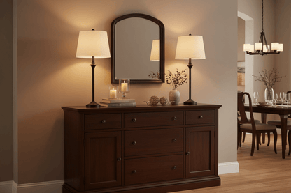 Dimmable Floor and Table Lamp Set